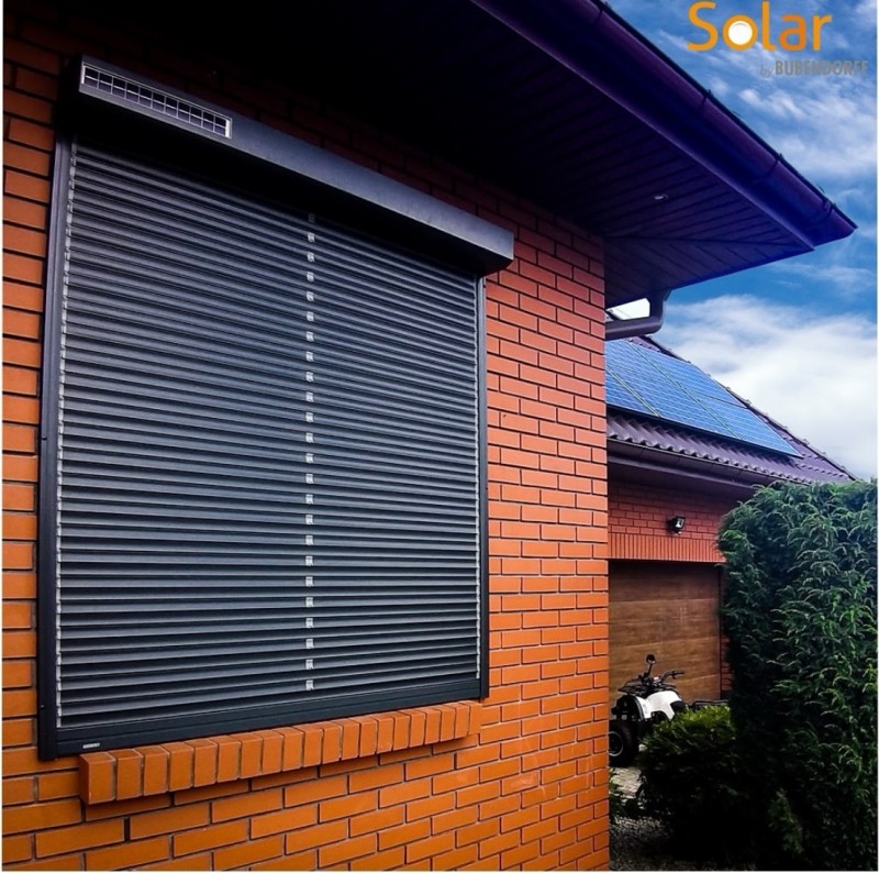 Découvrez l'Excellence des Volets Roulants Bubendorff avec Lames Orientables - La Maîtrise de la Lumière et de la Sécurité