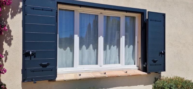 Remplacement de volets battants Bleu Trotter sur Fontvieille