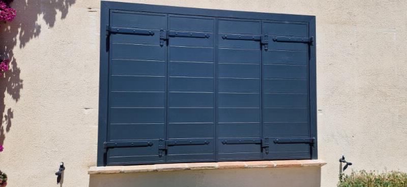 Remplacement de volets battants Bleu Trotter sur Fontvieille