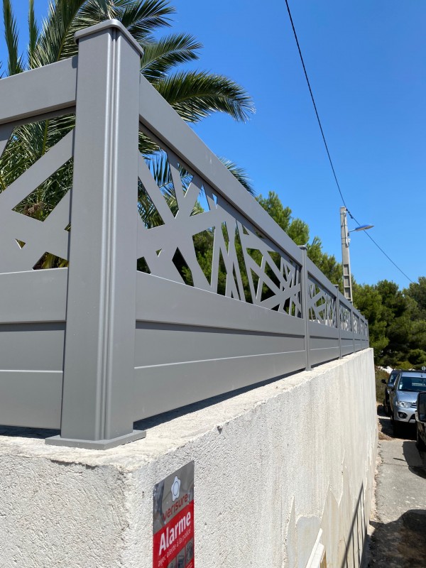 garde corps, clôture sur Carry le Rouet