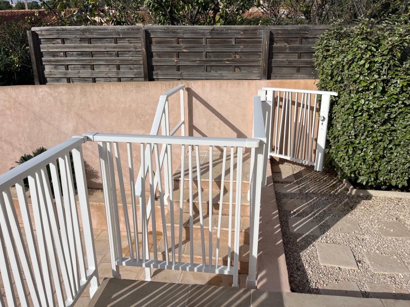 Garde corps Kostum Tevel avec portillon sur Martigues