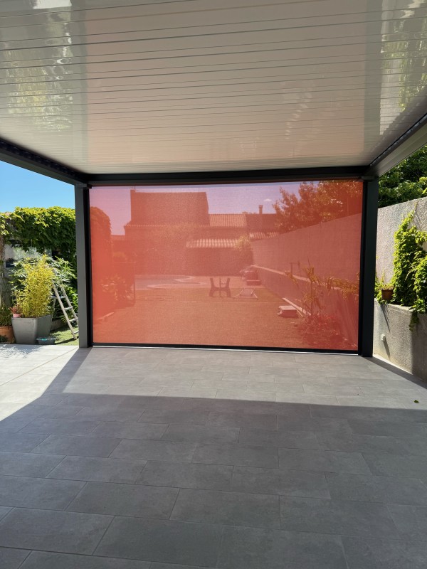 Mise en place d'une pergola Bioclimatiques Marquises Open XXL sur Carry le Rouet