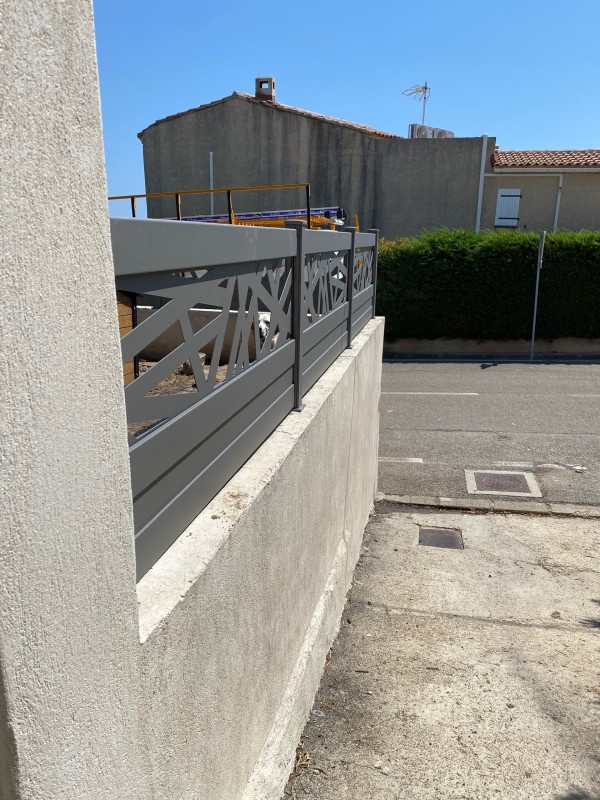 garde corps, clôture sur Carry le Rouet