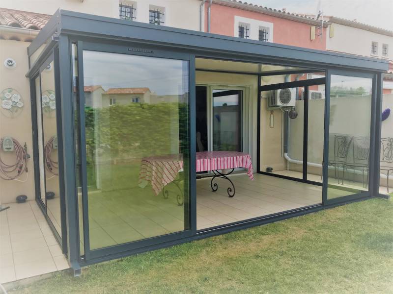 véranda pièce a vivre a Fos sur mer