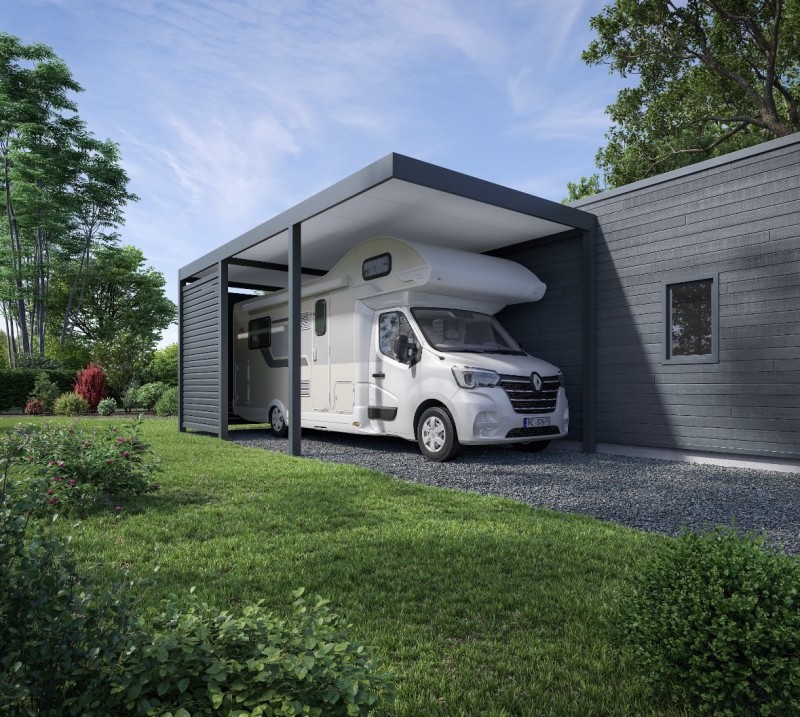 Mise en place d'un Carport Gypass sur la Côte Bleue