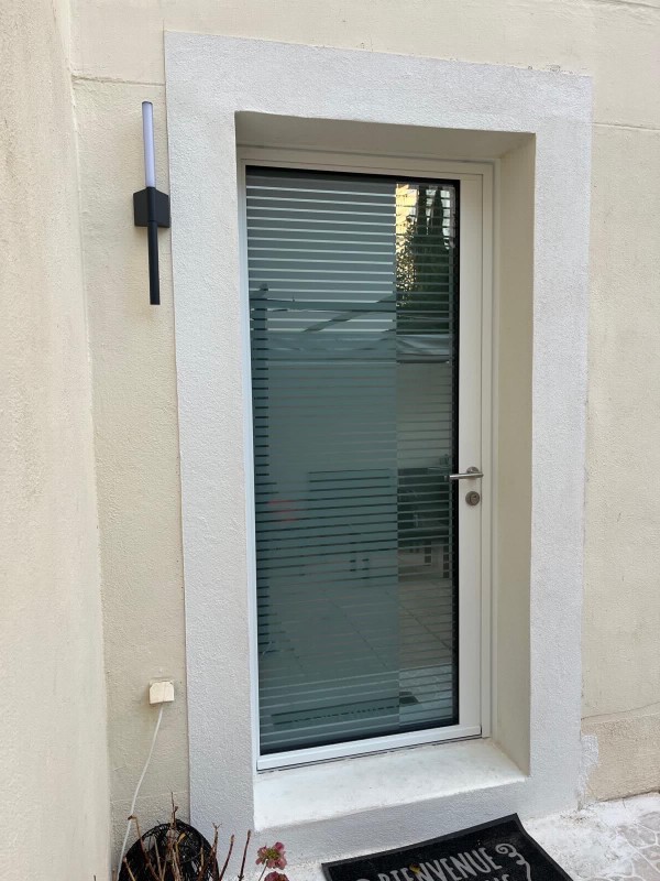 Porte vitrée Aluminium Kline 