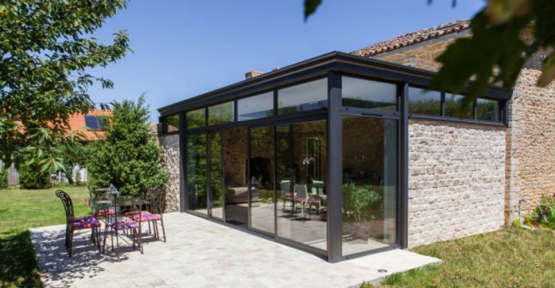 pose véranda pièce a vivre carry le rouet