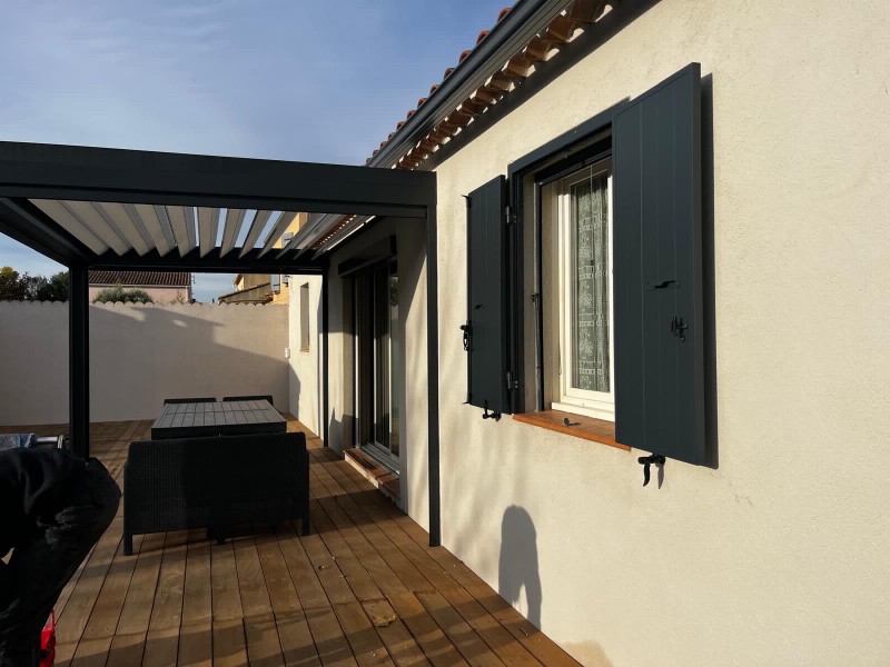 Rénovation de volets battant Trotter sur Carry le rouet