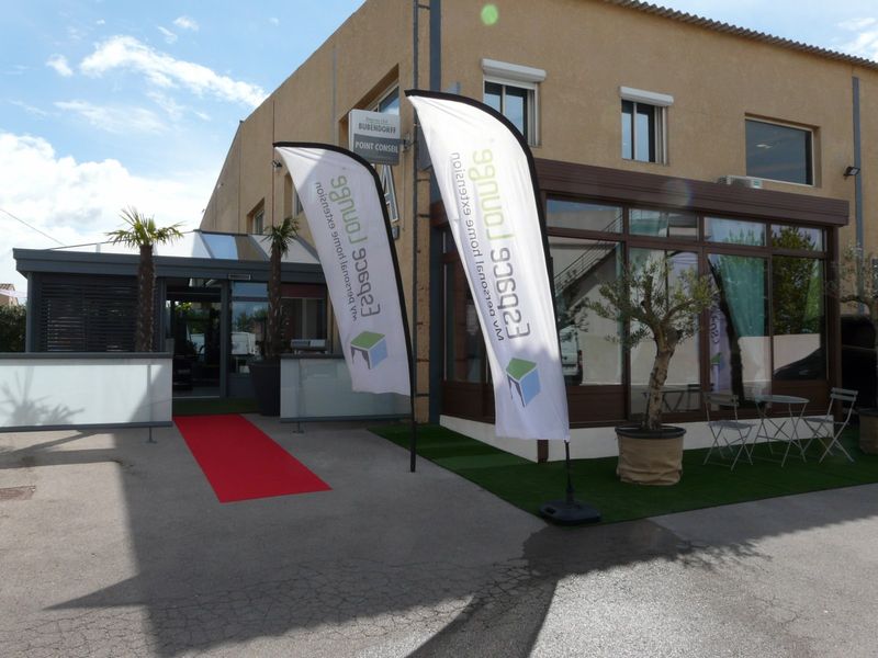 Véranda de notre show room