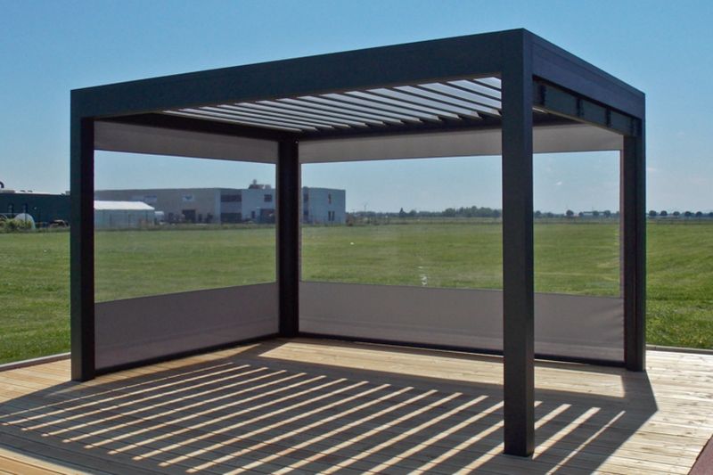 Pergolas OPEN en aluminium pose possible sur la côte bleu