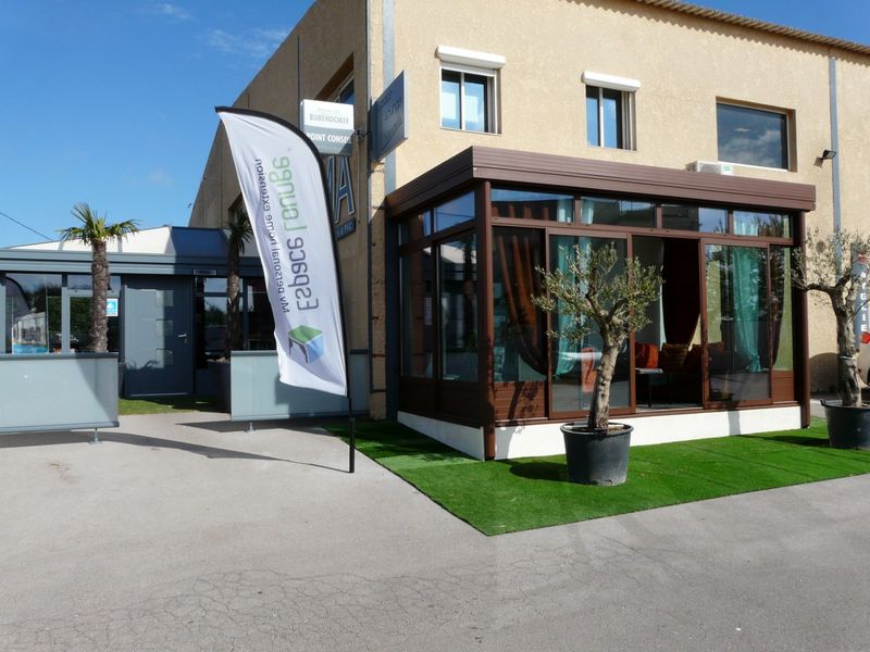 Véranda de notre show room