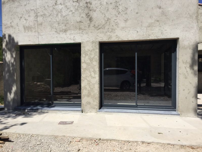 Coulissant ALU sur Port de Bouc